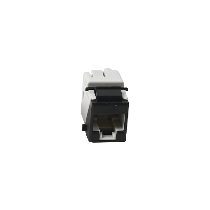 Jack Ultramax Cat6a, Utp, Tipo Keystone, Color Negro, Punch Down