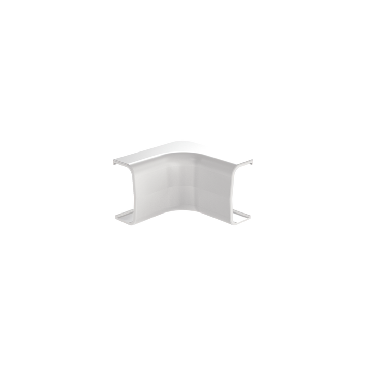 Esquinero interior, para uso con canaleta LD5, material ABS, Color Blanco