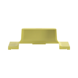 Tapa de Bajada Vertical FRSPJ4X4LYL, Para Canaleta FiberRunner® 4X4, Color Amarillo