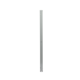 Ducto cuadrado embisagrado 6.5 x 6.5 cm, fabricado en lámina de acero al carbón, hasta 67 cables Cat6,  incluye cople
