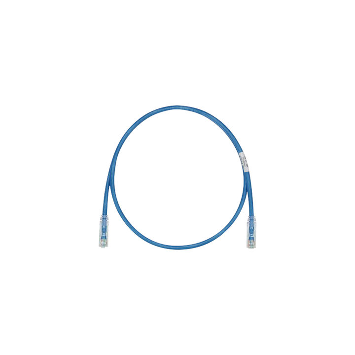 Cable de Parcheo TX6, UTP Cat6, 24 AWG, CM, Color Azul, 4.57 Metros (15 Pies)
