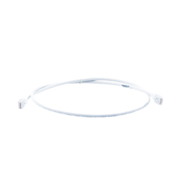 Patch Cord MC6 Modular Cat6 UTP, CM/LS0H, 0.91 Metros (3 Pies), Color Blanco, Versión Bulk (Sin Empaque Individual)