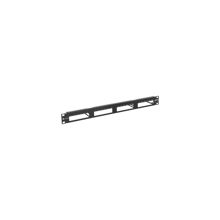 Patch Panel MAX Modular (Vacío), de 24 Puertos, Plano, 1UR