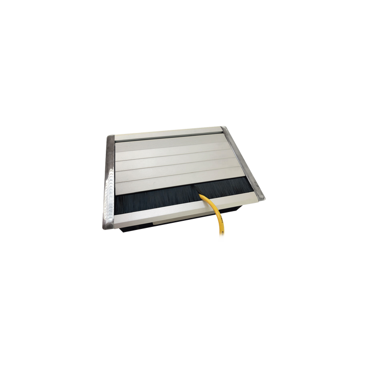 Caja Universal Vacía de 2 Módulos para Instalación en Escritorio (Voz, Datos, Video, Contactos Eléctricos), (No