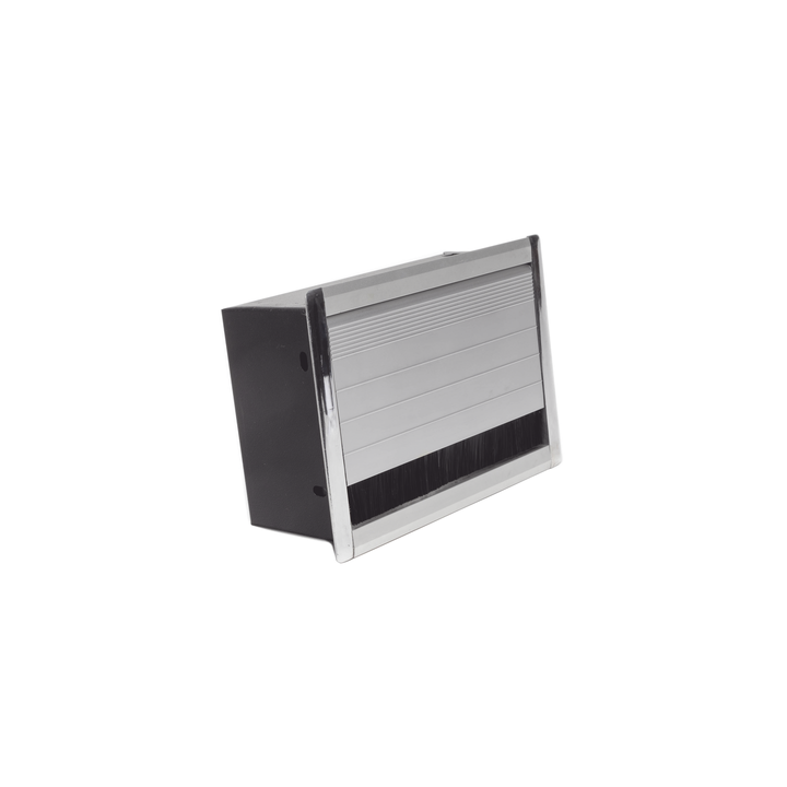 Caja Universal Vacía de 2 Módulos para Instalación en Escritorio (Voz, Datos, Video, Contactos Eléctricos), (No