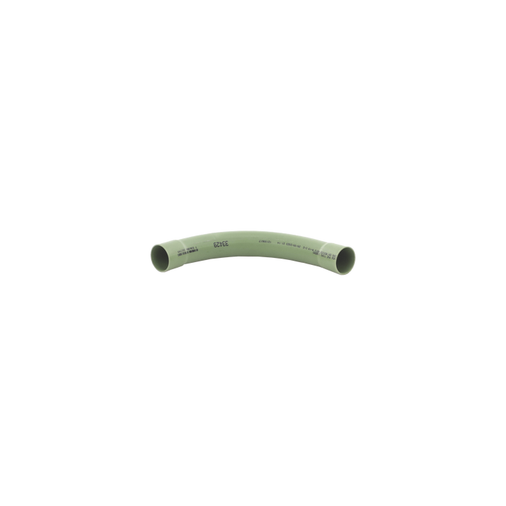 Curva de 90 para Tubo PVC Conduit Ligero de 1" (25 mm).