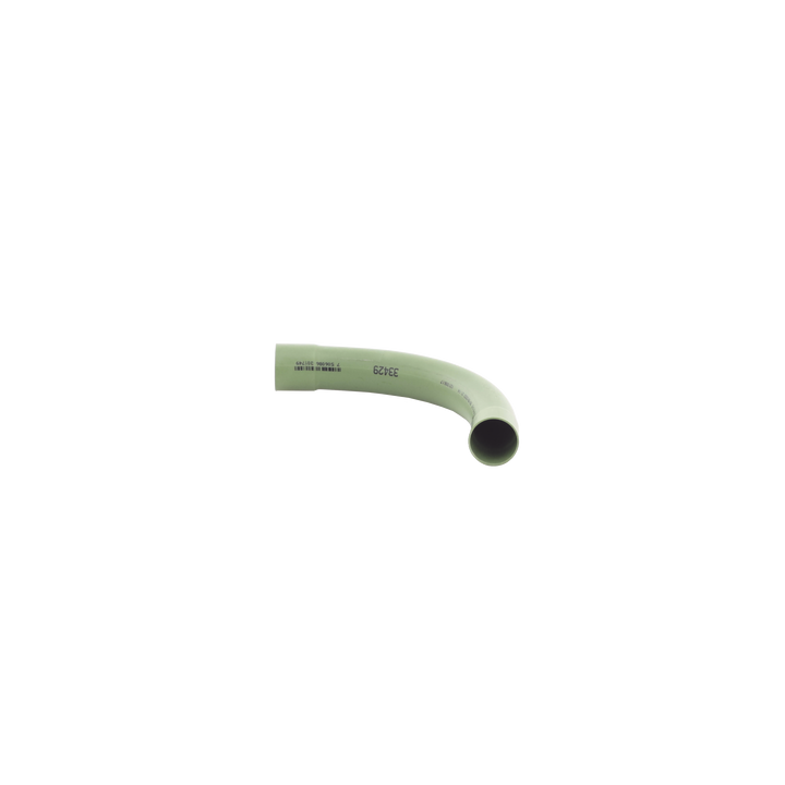 Curva de 90 para Tubo PVC Conduit Ligero de 1" (25 mm).