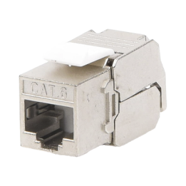 Módulo Jack Keystone Cat6 Blindado (STP) Sin Herramienta (Toolless)