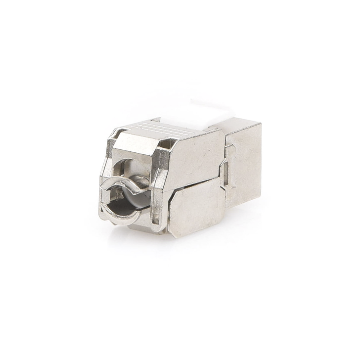 Módulo Jack Keystone Cat6 Blindado (STP) Sin Herramienta (Toolless)