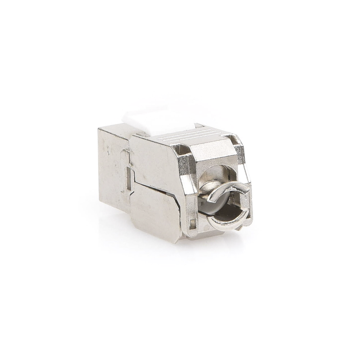 Módulo Jack Keystone Cat6 Blindado (STP) Sin Herramienta (Toolless)