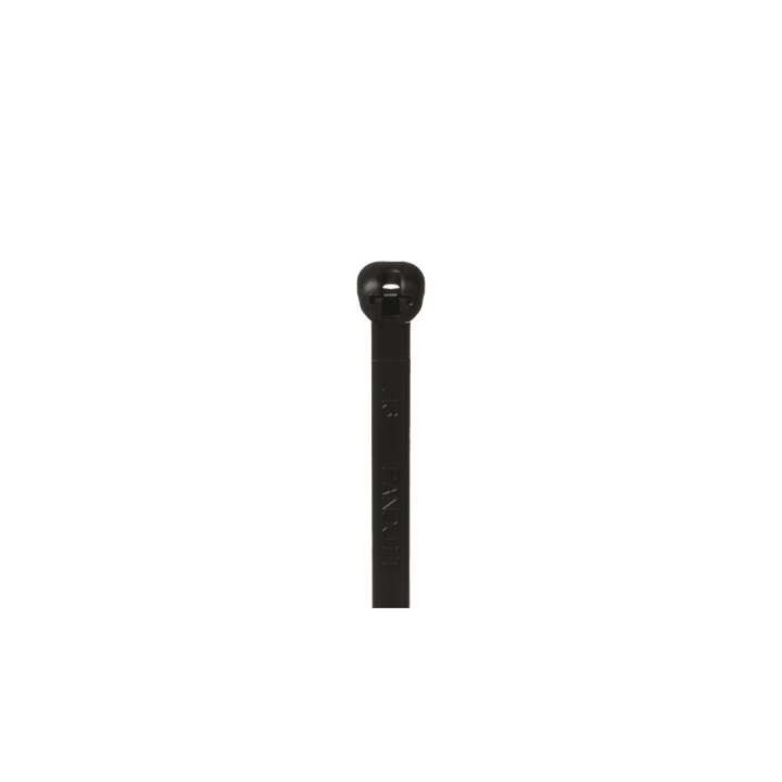 Cincho de Nylon 6.6 Dome-Top®, Con Lengüeta de Bloqueo de Acero Inoxidable, 203 mm largo x 4.7mm ancho, Color Negro,