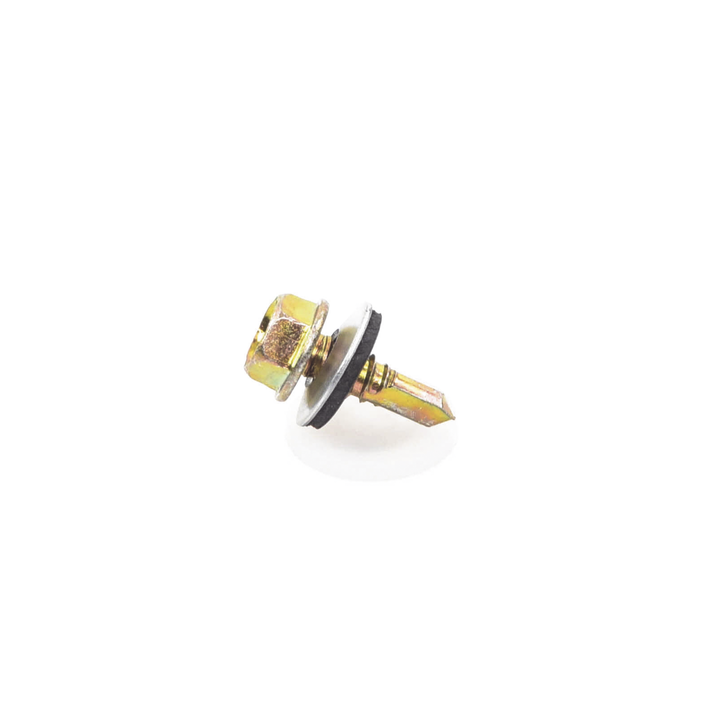 Tornillo Punta Broca Sello Montado 6.4 X 25 mm (1/4" X 1") Caj. C/100pz.