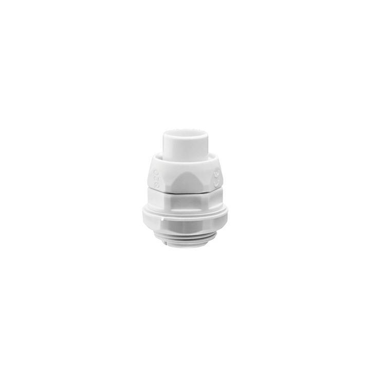 Conector (Racor) de tubería flexible a caja, PVC Auto-Extinguible de 50 mm, IP55