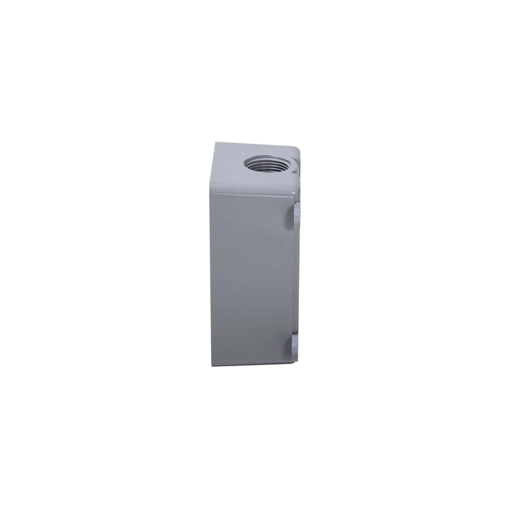 Caja Impermeable de 1 Gang / Profundidad de 2 Pulgadas (5.08 cm) / Cuenta con 3 Salidas Roscadas para Tubería de 1/2
