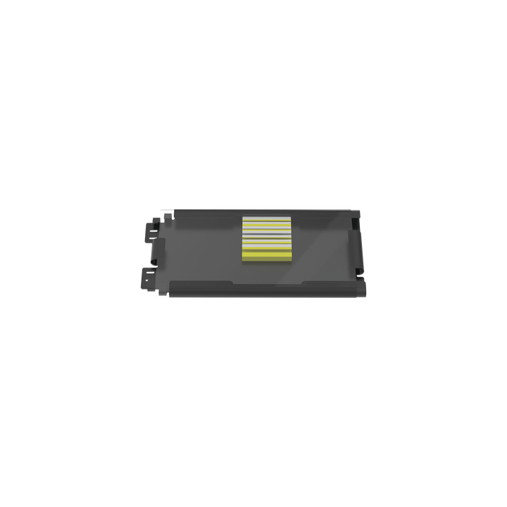 Charola de Empalme para Fibra Óptica, Para Protección de 6 Empalmes de Fusión o Mecánicos, Compatible con los
