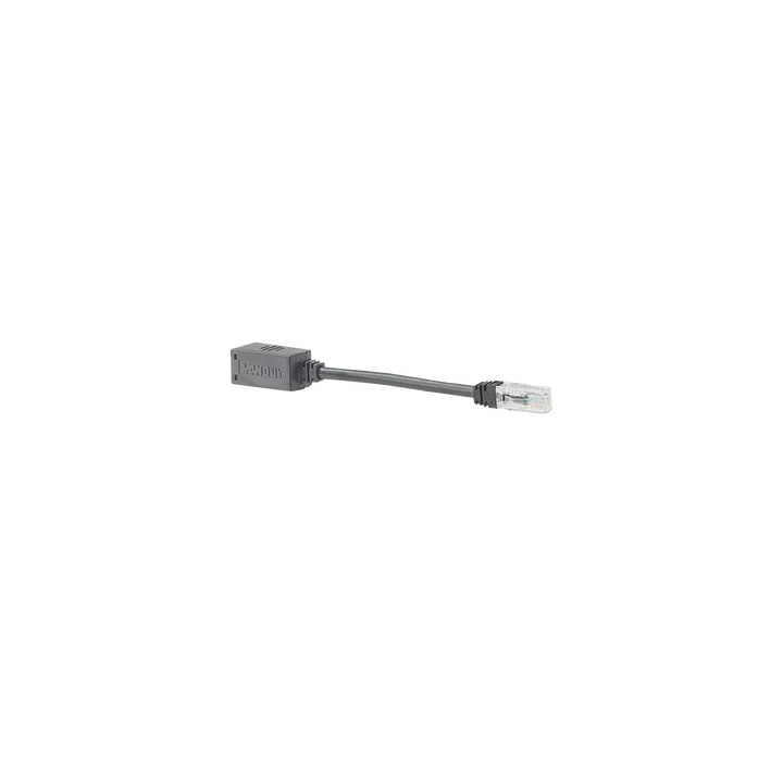 Adaptador Para Desconexión Accidental Segura, Jack a Plug Categoría 6A, UTP, CM, 20.3 cm (7.99 pulgadas) de Longitud,