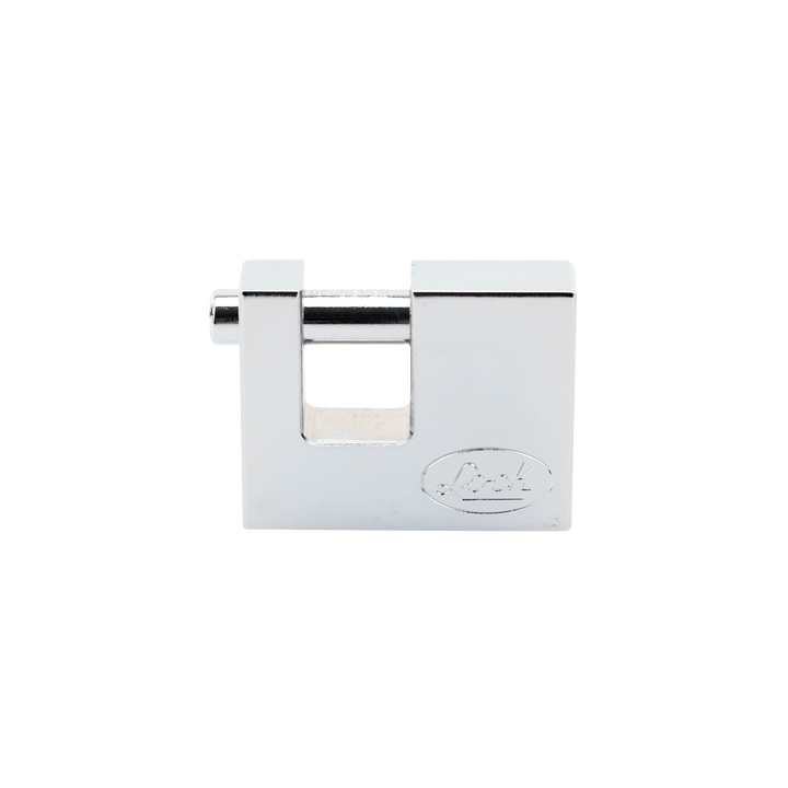 Candado para Cortina Metálica / Medida 70 mm/ Acabado Cromo Satinado/ Nivel de Seguridad 6 / Llave Estándar.