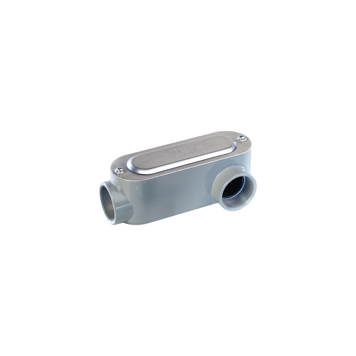 Caja Condulet tipo LL de 1" (25.4 mm) Incluye tapa y tornillos.
