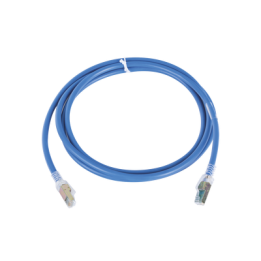 Patch Cord Z-MAX Cat6A UTP, CM, 2.13 Metros (7 Pies), Color Azul, Versión Bulk (Sin Empaque Individual)
