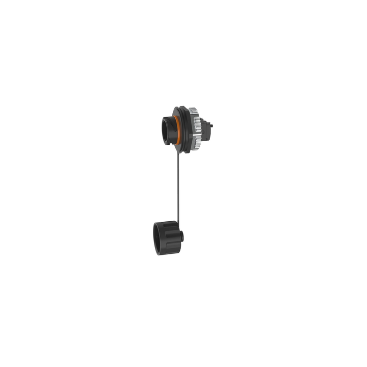 Conector Jack RJ45 de Uso Industrial Estilo TG, Categoría 6, Con Tapa Protectora, Protección IP67