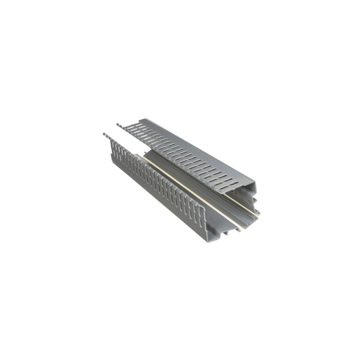 Canaleta para Cable en Esquina, 5.33" x 4.58", 6 Pies, Color Gris