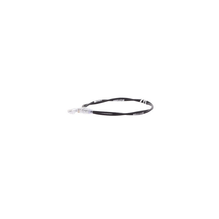 Cable de Parcheo TX6, UTP Cat6, Diámetro Reducido (28AWG), Color Negro, 0.91 Metros (3 Pies)