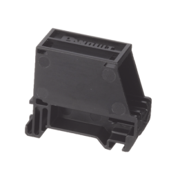 Adaptador de 1 Puerto, Para Conectores Tipo Mini-Com, Blindado, Montaje en Riel Din Estándar de 35 mm (1.38 Pulgadas),