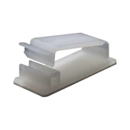 Clip Organizador de Cables Auto-Adherible Diseñado Para Sujetar y Organizar Cables Sin Necesidad de Perforar Muros,