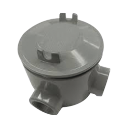 Caja con Tapa Tipo GRL de 3/4" (19 mm) / Caja a Prueba de Explosión/ Para Áreas Peligrosas / Libre de Cobre.