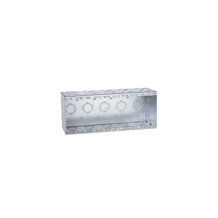 Caja Multigang de 5 Gangs/ Profundidad de 3-1/2 Pulgadas (8.89 cm)/ 29 Entradas de 1/2 - 3/4.