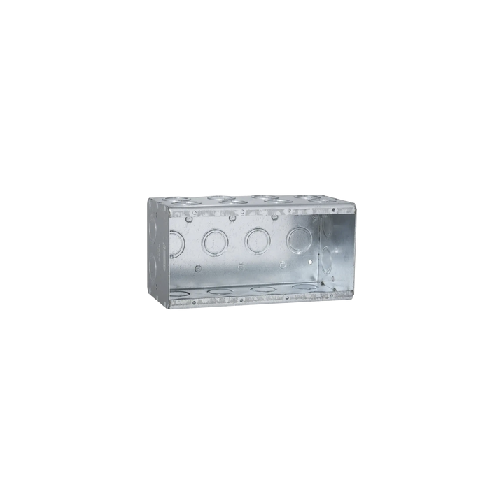 Caja Multigang de 4 Gangs/ Profundidad de 3-1/2 Pulgadas (8.89 cm)/ 24 Entradas de 1/2 - 3/4 Pulgadas (1.27 - 1.91 cm)