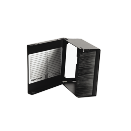 FIBER, ENCLOSURE, LIGHTVERSE, WALL MOUNT, FIXED ACCESS, 1 OPENING, BLACK