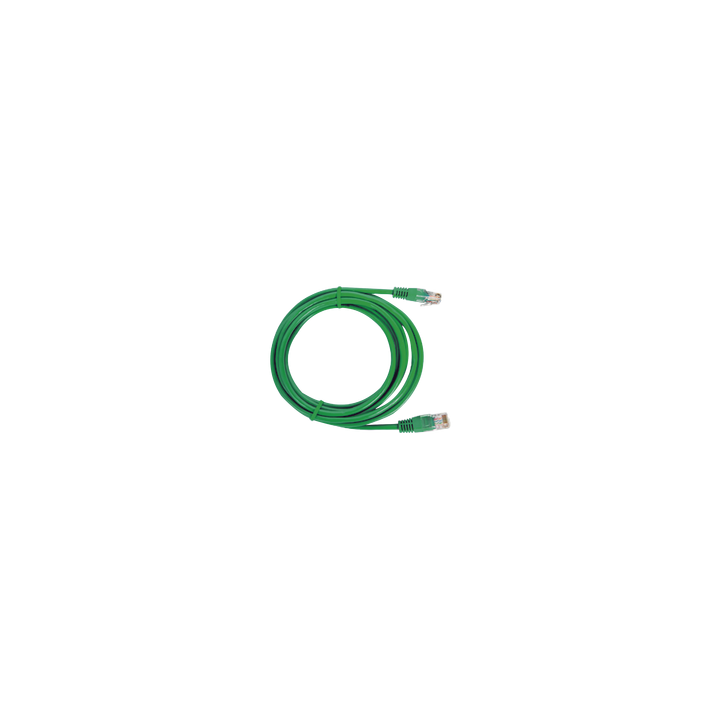 Cable de Parcheo UTP Cat6 - 2 Metros (6.56 Pies) - Verde