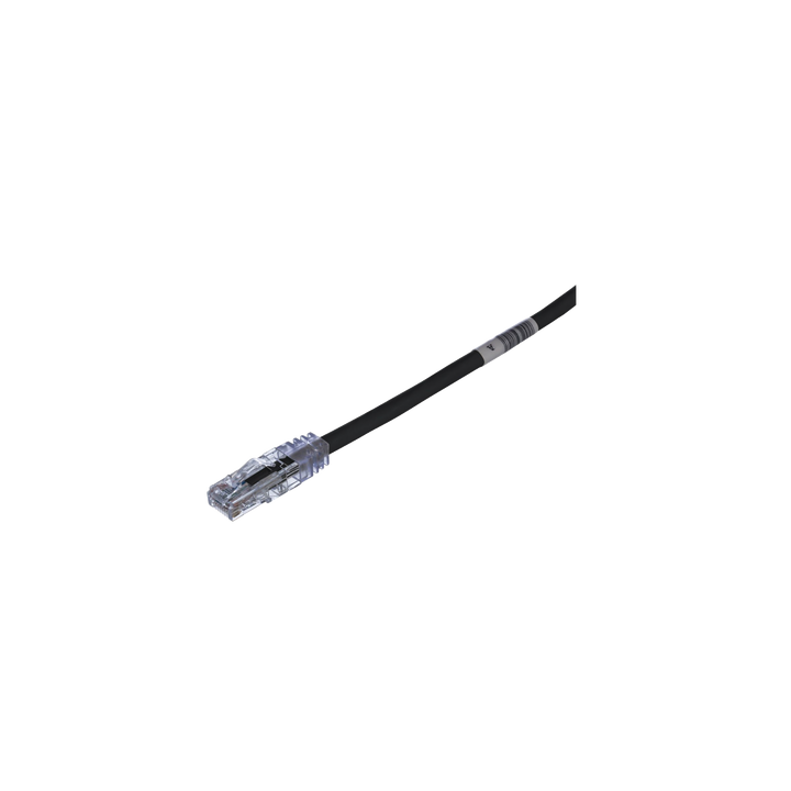 Cable de Parcheo TX6, UTP Cat6, 24 AWG, CM, Color Negro, 3.05 Metros (10 Pies)