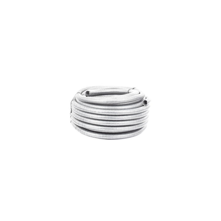 Tubo Flexible galvanizado de 1"  (25 mm) Rollo con 30 mts
