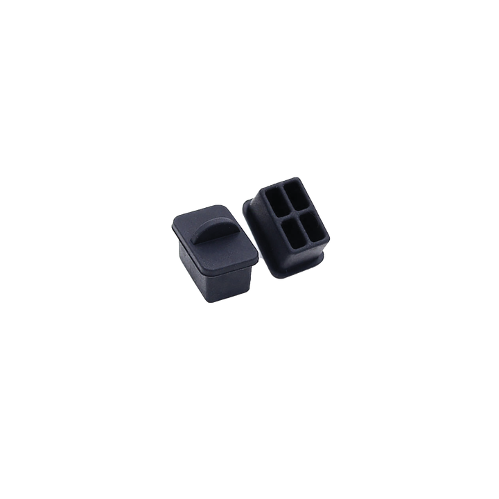 Bolsa con 25 Piezas de Protectores Anti-Polvo para Puerto SFP, Color Negro