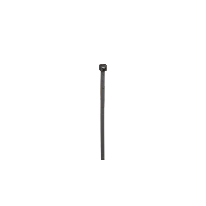 Cincho de Nylon 6.6, de 203mm largo x 3.6mm ancho, Color Negro. Paquete de 1000 Piezas