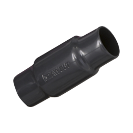 Cople de Aluminio con Recubrimiento Exterior de Pvc e Interior de Uretano Purpura para Conduit  de 3/4" (19 mm).