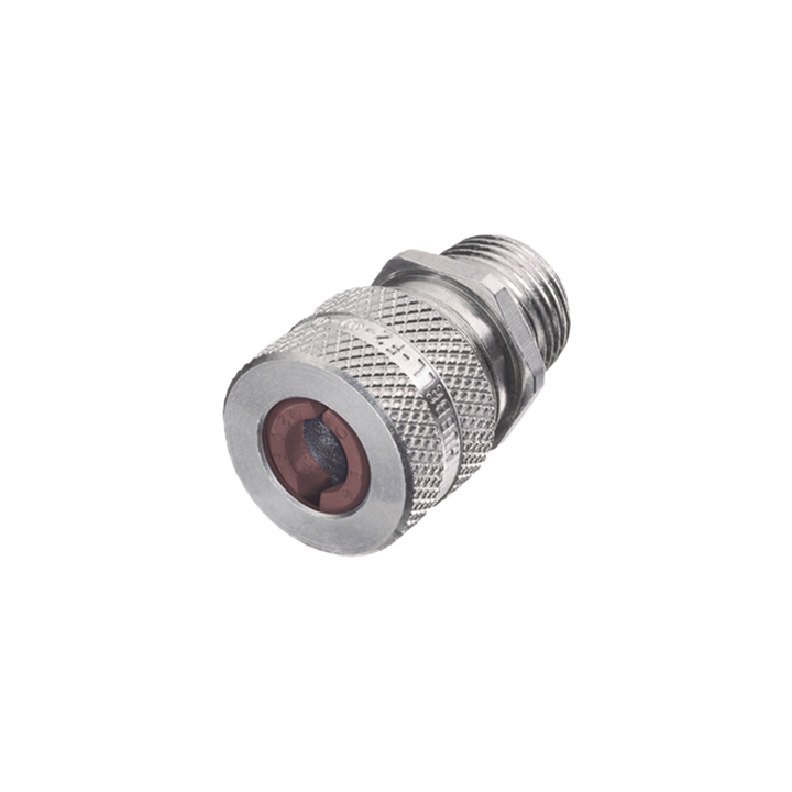 Conector de cable, de aluminio macho recto, .50 - .63 ", 1/2".