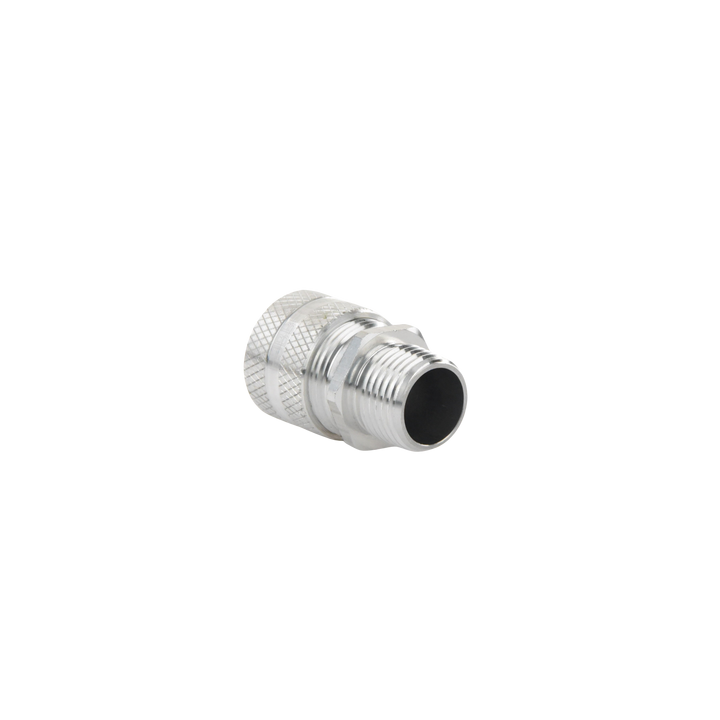 Conector de cable, de aluminio macho recto, .50 - .63 ", 1/2".