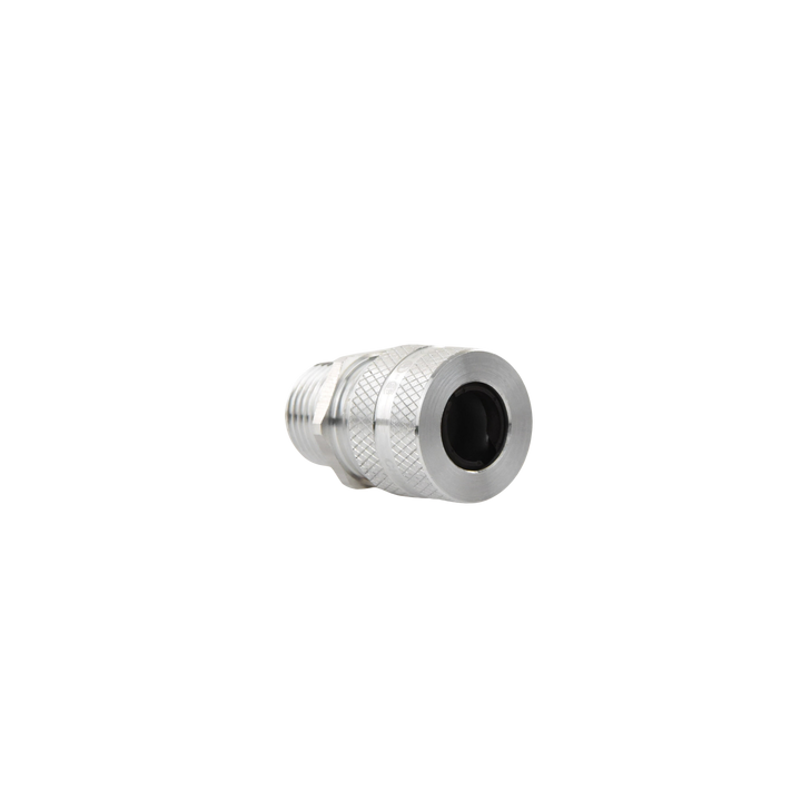 Conector de cable, de aluminio macho recto, .50 - .63 ", 1/2".