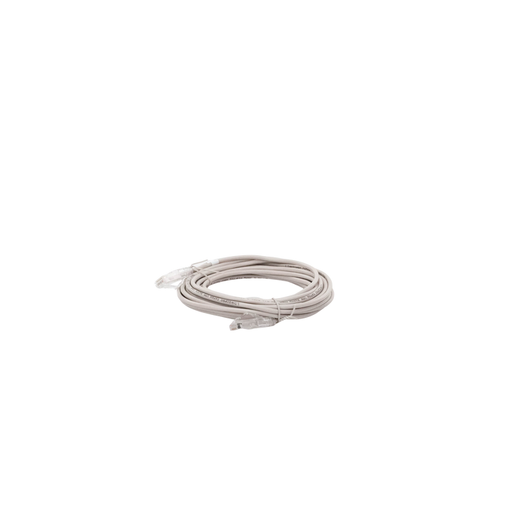 Cable de Parcheo Slim UTP Cat6A - 7 Metros (22.97 Pies) Gris, Diámetro Reducido (28 AWG)