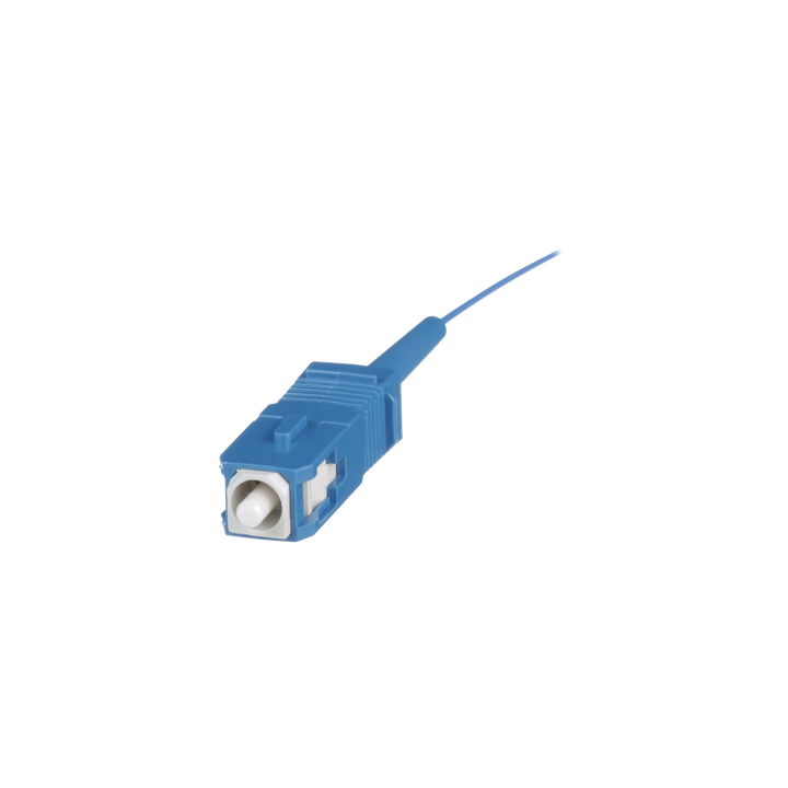 Pigtail de Fibra Óptica SC Simplex, Monomodo OS2 9/125, 900um, Color Azul, 1 Metro (3.28 Pies)
