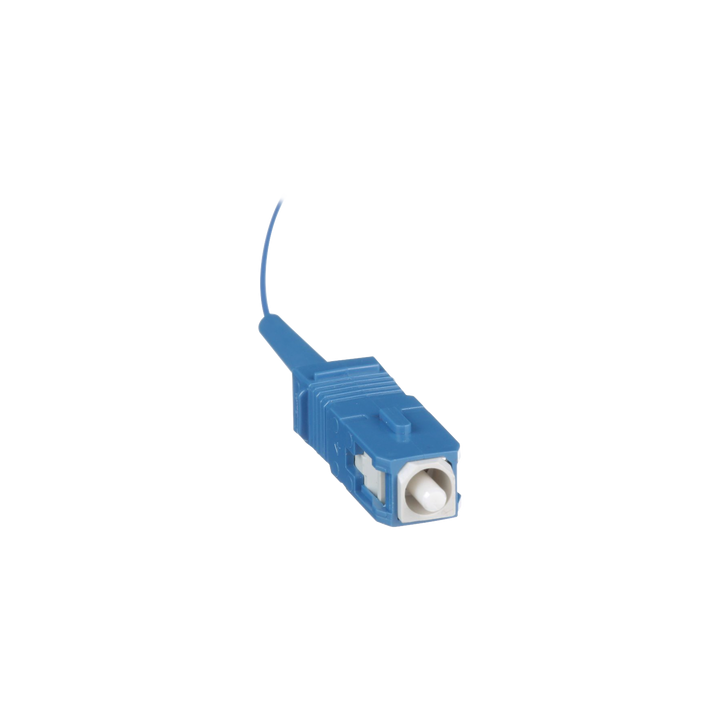 Pigtail de Fibra Óptica SC Simplex, Monomodo OS2 9/125, 900um, Color Azul, 1 Metro (3.28 Pies)