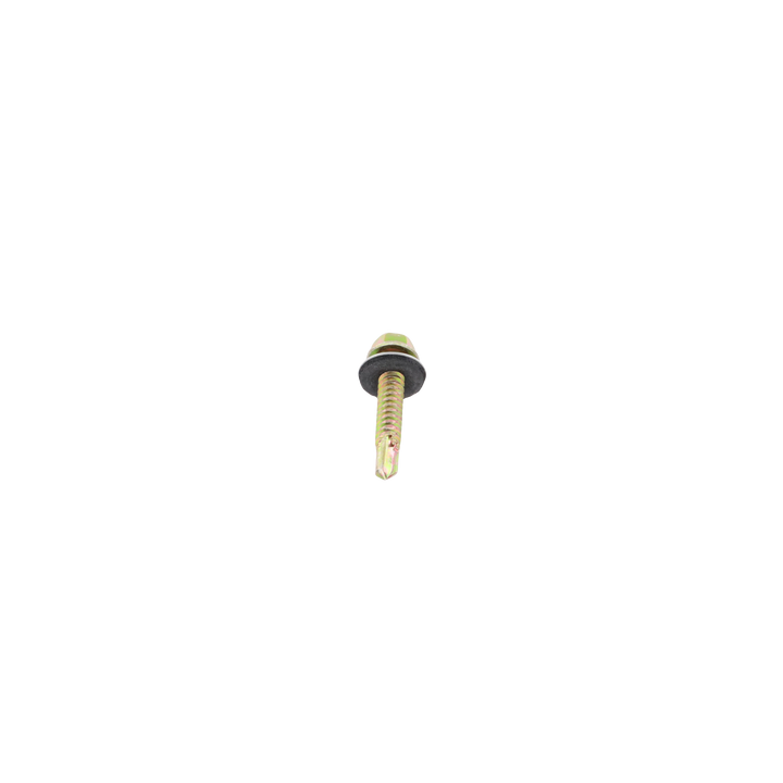 Tornillo Punta Broca Sello Montado 6.5 X 38 mm (1/4" X 1 1/2") Caj. C/100pz.