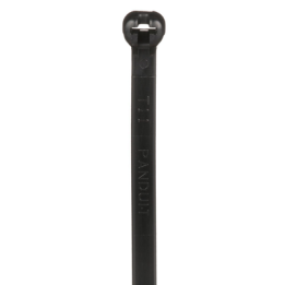 Cincho de Nylon 6.6 Dome-Top®, Con Lengüeta de Bloqueo de Acero Inoxidable, 203 mm largo x 4.7mm ancho, Color Negro,