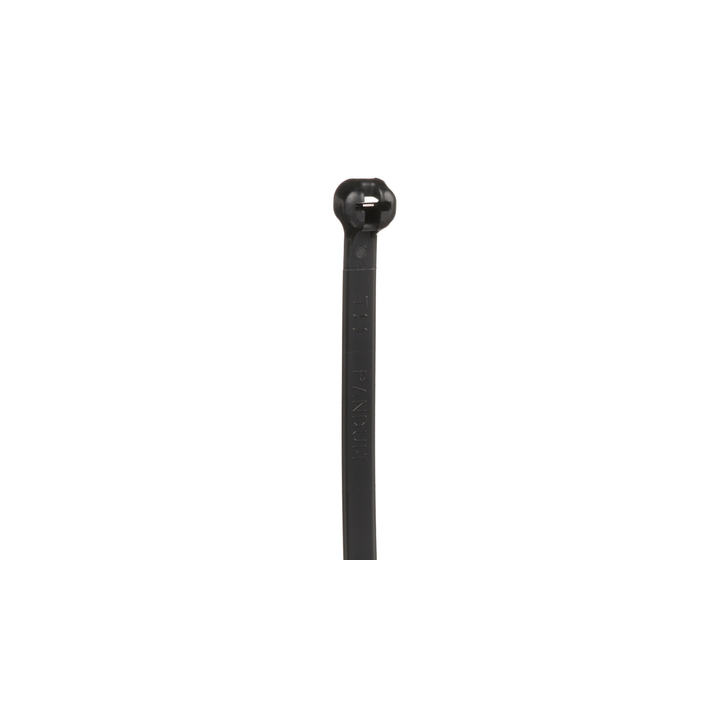 Cincho de Nylon 6.6 Dome-Top®, Con Lengüeta de Bloqueo de Acero Inoxidable, 203 mm largo x 4.7mm ancho, Color Negro,