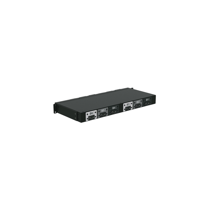 PDU Básico para Distribución de Energía, Plug de Entrada Trifásico CS8365C, Con 6 Contactos C19, Instalación