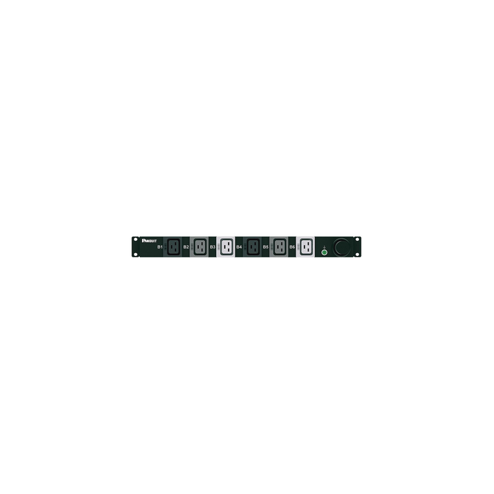 PDU Básico para Distribución de Energía, Plug de Entrada Trifásico CS8365C, Con 6 Contactos C19, Instalación