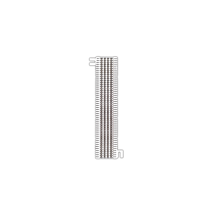 Bloque de Conexión S66, Capacidad de 50 Pares, Cat5e, Para Cable Sólido 22 a 26 AWG